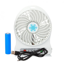 Вентилятор настільний акумуляторний  Mini Fan (R0178) Usb Білий 