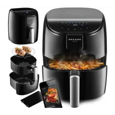 Аэрофритюрница Mozano Active Fryer AGD/FRY/01 1500 Вт 4 л Silver