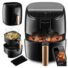 Аэрофритюрница Mozano Active Fryer AGD/FRY/01 1500 Вт 4 л Gold