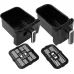 Аэрофритюрница ECG Dual Fry AF-8300 2700 Вт Аэрофритюрница ECG Dual Fry AF-8300 2700 Вт