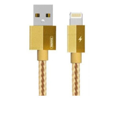 Lightning кабель 1 м Gefon золотой Remax RC-110i
