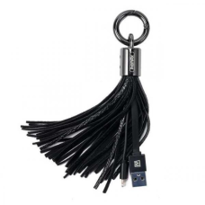 Lightning кабель Tassel Ring RC-053 0.15m black Remax 303601 Lightning кабель Tassel Ring RC-053 0.15m black Remax 303601