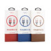 Lightning кабель Fabrics RCL-M100, 1m brown Recci CC300162 Lightning кабель Fabrics RCL-M100, 1m brown Recci CC300162