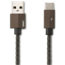 Type-C кабель 1 м Gefon Remax RC-110a-Dark-Grey