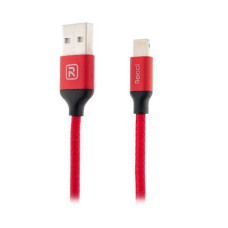 Lightning кабель Fabrics RCL-M100, 1m red Recci CC300161 Lightning кабель Fabrics RCL-M100, 1m red Recci CC300161