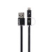 Combo 2-in-1 кабель Lightning/micro USB, 1м black Aurora Combo Remax 300701