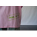 Футболка жіноча кулір преміум Oversize подовжена DA-TI Pink with a stripe Рожева L/XL Футболка жіноча кулір преміум Oversize подовжена DA-TI Pink with a stripe Рожева L/XL