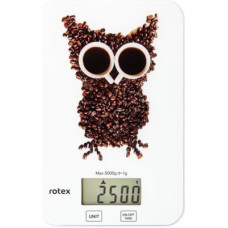 Ваги кухонні Rotex RSK14-O owl до 5 кг загартоване скло. Ваги кухонні Rotex RSK14-O owl до 5 кг загартоване скло.