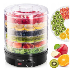 Сушарка-дегідратор Mozano Food Dehydrator 500 Вт Black Сушарка-дегідратор Mozano Food Dehydrator 500 Вт Black